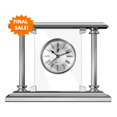 El Casco Chrome Plated Desk Clock